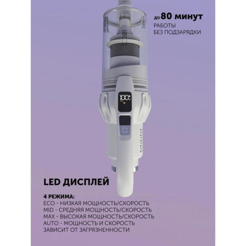 Пылесос/ Пылесос Polaris IQ Home PVCS 4070 600Вт белый