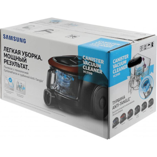 Пылесос/ Пылесос Samsung VC18M21D0VG/EV 1800Вт титан/черный