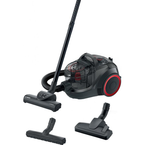 Пылесос/ Пылесос Bosch BGS21POW2 2000Вт черный/красный