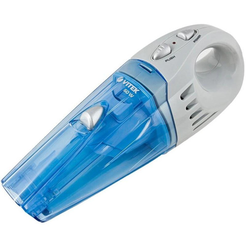 Пылесос Автомобильный/ Пылесос Автомобильный Vitek VT-1811 синий 60Вт