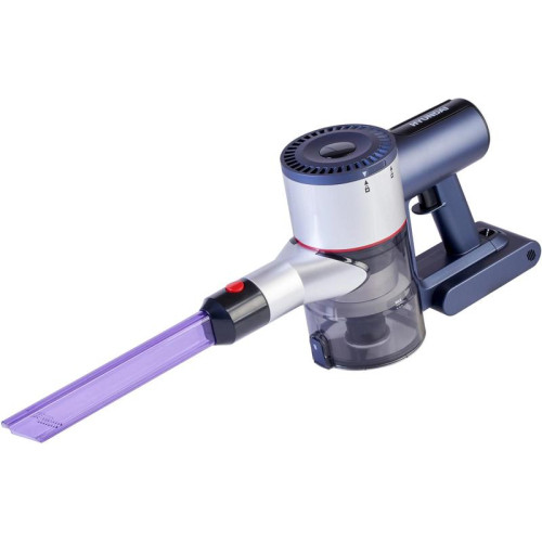 Пылесос ручной/ Пылесос ручной Hyundai HYV-S7570 380Вт темно-синий/серебристый