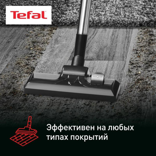 Пылесос/ Пылесос Tefal TW3786RA 2100Вт черный/серый