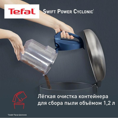 Пылесос/ Пылесос Tefal TW2971EA 2100Вт синий/черный