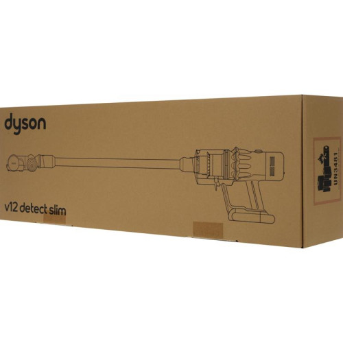 Пылесос/ Пылесос Dyson SV46 V12 Detect Slim Absolute 545Вт серебристый/желтый