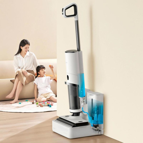 Пылесос моющий/ Пылесос моющий Deerma DEM-VX910W 230Вт белый/черный