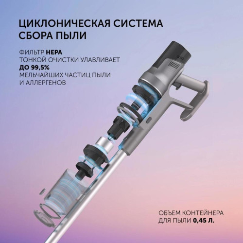 Пылесос/ Пылесос Polaris Fusion PVCS 4010 450Вт серый