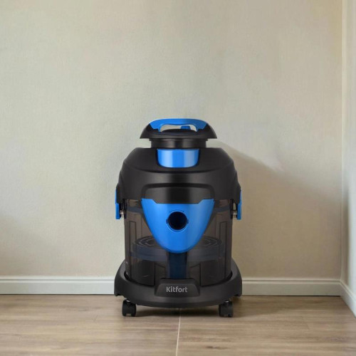 Пылесос/ Пылесос Kitfort КТ-5212 1400Вт черный/синий