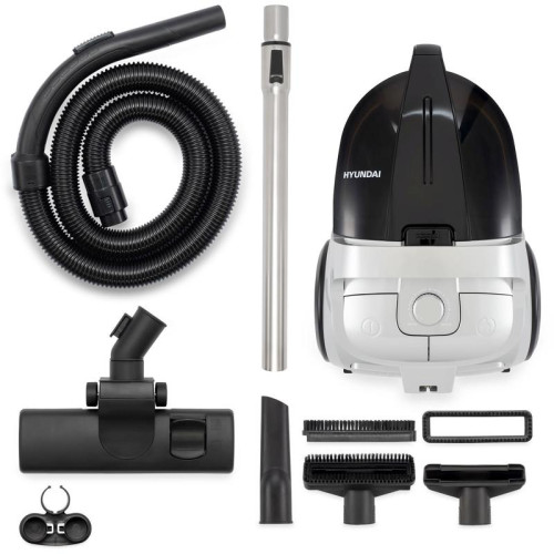 Пылесос/ Пылесос Hyundai HYV-C2650 2200Вт черный/серебристый