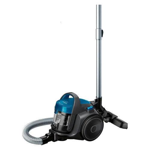 Пылесос Bosch/ Пылесос Bosch BGS05A220 Пылесос Bosch, с контейнером, сухая уборка, мощность 700 Вт, регулировка мощности, объем контейнера для пыли 1.5 л, 2 насадки, НЕРА фильтр, цвет синий/черный