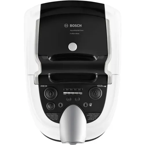 Пылесос BOSCH/ 2100 Вт, аквафильтр, 3 в 1, влажная уборка, белый