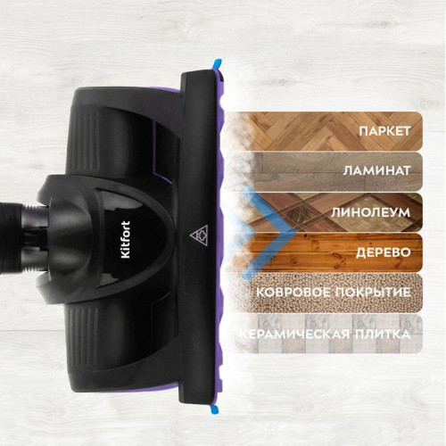 Пылесос паровой/ Пылесос паровой Kitfort КТ-535-1 1600Вт черный
