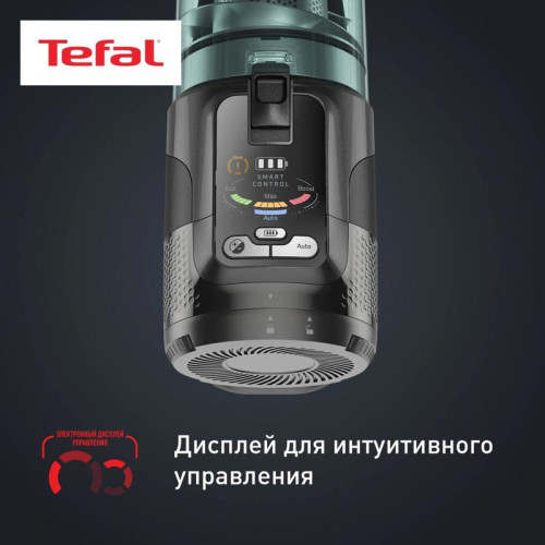 Пылесос/ Пылесос Tefal X-Force Flex TY9L42WO 380Вт серый/зеленый