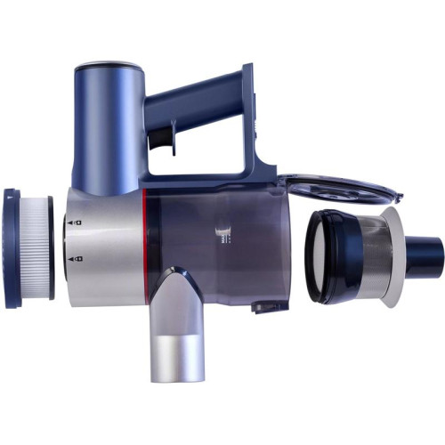 Пылесос ручной/ Пылесос ручной Hyundai HYV-S7570 380Вт темно-синий/серебристый