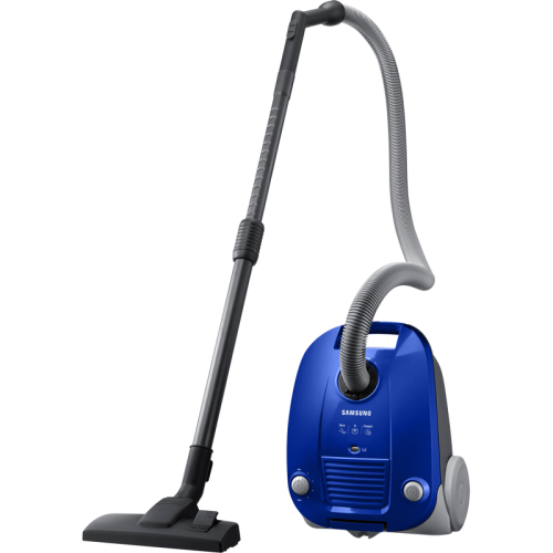 Пылесос Samsung/ Пылесос Samsung VCC4140V3A/XEV 1600/320 Вт, Светло-голубой, 3 л, Управление на корпусе, Микрофильтр, Функция выдува