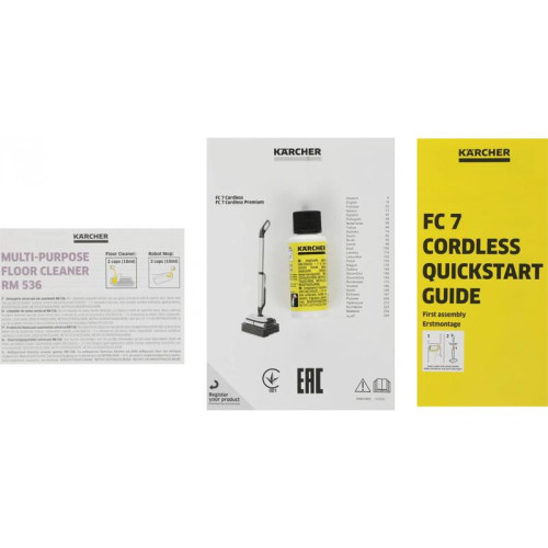 Электрошвабра/ Электрошвабра Karcher FC 7 Cordless белый