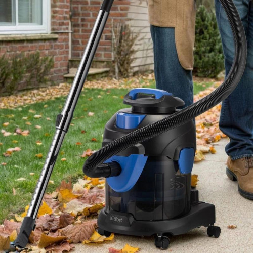 Пылесос/ Пылесос Kitfort КТ-5212 1400Вт черный/синий