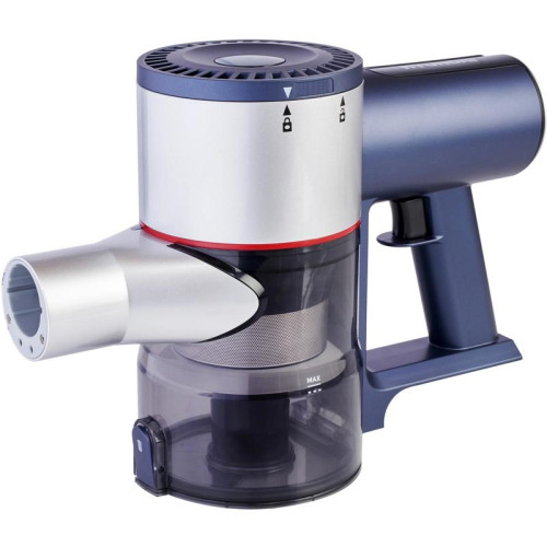 Пылесос ручной/ Пылесос ручной Hyundai HYV-S7570 380Вт темно-синий/серебристый