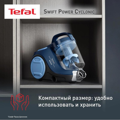 Пылесос/ Пылесос Tefal TW2971EA 2100Вт синий/черный