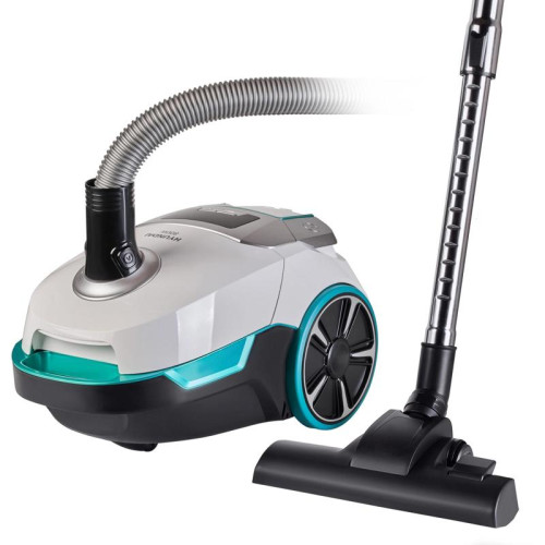 Пылесос/ Пылесос Hyundai HYV-B4050 800Вт белый/бирюзовый (в компл.:1мешок)