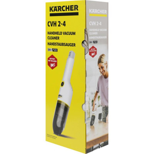 Пылесос ручной/ Пылесос ручной Karcher CVH 2-4 (без АКБ и ЗУ) 54Вт белый