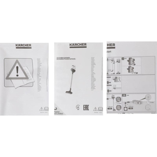 Пылесос/ Пылесос Karcher VC 6 Cordless серебристый/белый