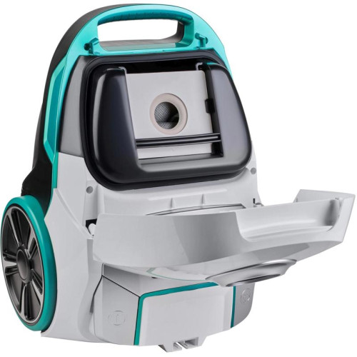 Пылесос/ Пылесос Hyundai HYV-B4050 800Вт белый/бирюзовый (в компл.:1мешок)