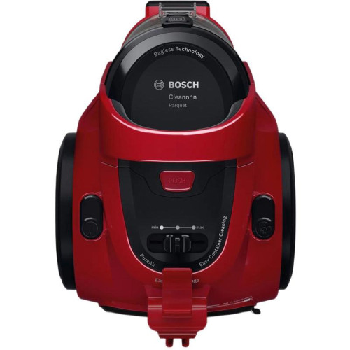 Пылесос/ Пылесос Bosch BGC05AAA2 700Вт красный/черный