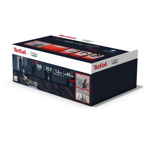 Пылесос/ Пылесос Tefal X-Force Flex TY9L42WO 380Вт серый/зеленый