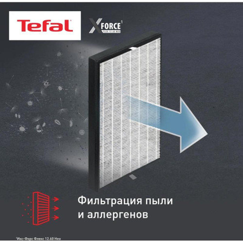 Пылесос/ Пылесос Tefal X-Force Flex TY9L42WO 380Вт серый/зеленый