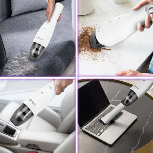 Пылесос ручной/ Пылесос ручной Kitfort КТ-5159 70Вт белый/черный