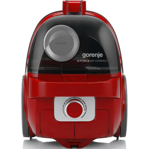 Пылесос/ Пылесос Gorenje VC1901GACRCY 1900Вт красный/черный