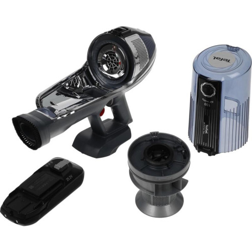 Пылесос/ Пылесос Tefal X-Force Flex 11.60 Aqua TY9890WO синий/серый