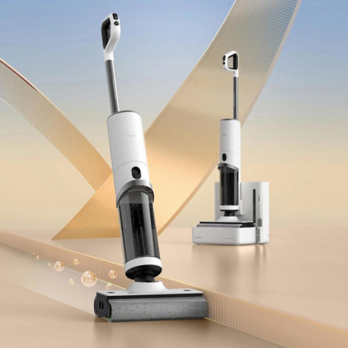 Пылесос моющий/ Пылесос моющий Deerma DEM-VX910W 230Вт белый/черный