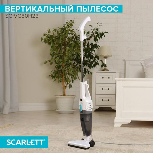 Пылесос ручной/ Пылесос ручной Scarlett SC-VC80H23 600Вт белый/черный