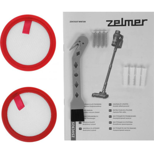 Пылесос ручной/ Пылесос ручной Zelmer ZSVC925T Wiktor 380Вт фиолетовый/черный