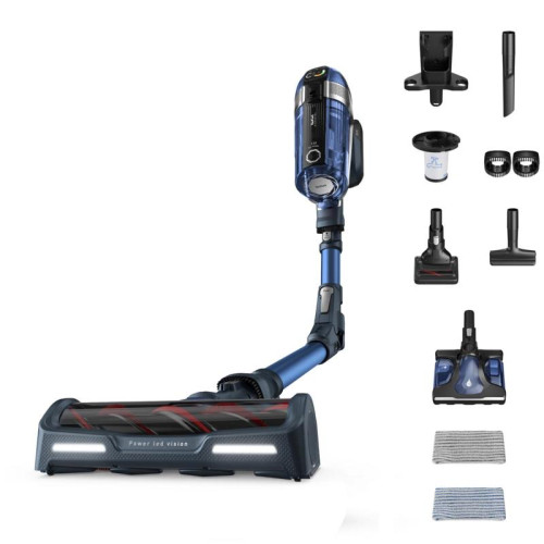 Пылесос/ Пылесос Tefal X-Force Flex 11.60 Aqua TY9890WO синий/серый