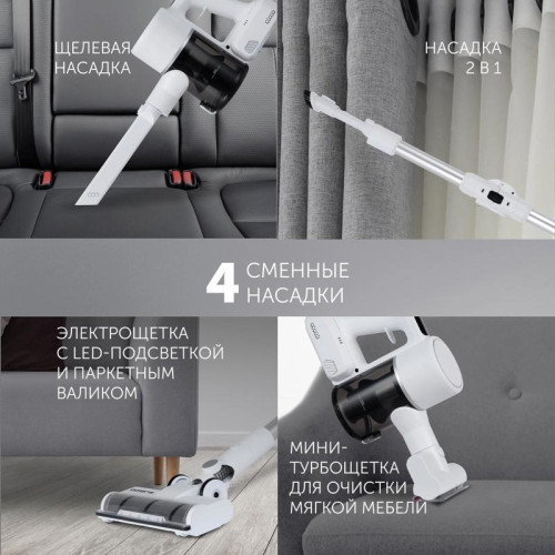 Пылесос/ Пылесос Polaris PVCS 3060 450Вт белый