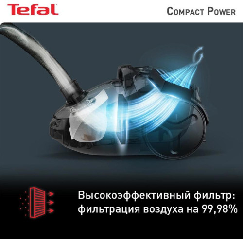 Пылесос TEFAL/ Пылесос TEFAL TW3953EA 750Вт, мешковый, сухая уборка, красный