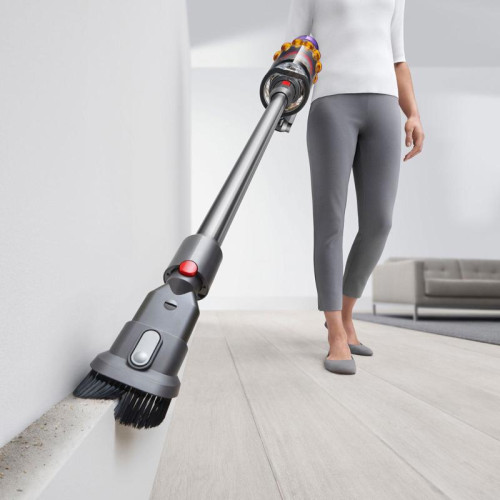 Пылесос/ Пылесос Dyson V15 Detect Absolute (SV47) 660Вт желтый/никель
