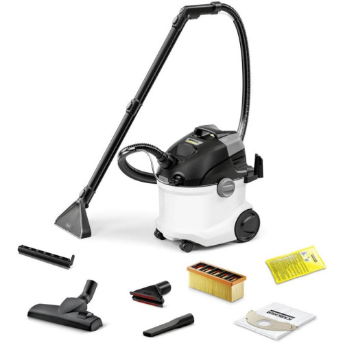 Пылесос моющий/ Пылесос моющий Karcher SE 5 1000Вт белый/черный (в компл.:1мешок)
