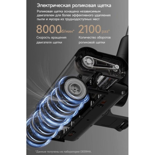 Пылесос ручной/ Пылесос ручной Deerma DEM-T30W Station 240Вт серый/черный