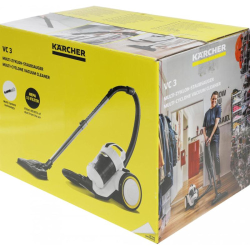 Пылесос/ Пылесос Karcher VC 3 (ERP) 700Вт белый/черный