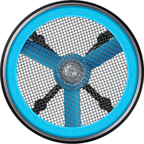 Пылесосы Samsung/ Пылесосы Samsung VC18M2110SB/EV VC2100, пылесос с контейнером, с турбиной Anti-Tangle, 380 Вт, ярко-синий