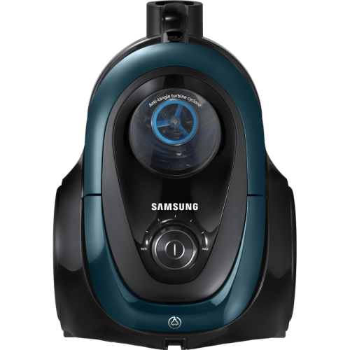 Пылесос без мешка для сбора пыли Samsung/ Пылесос без мешка для сбора пыли Samsung VC18M21C0VN/EV Пылесос с контейнером, Anti-tangle turbine, 1800/380 Вт, Зелёный, 1.5 л, На корпусе, HEPA, Турбощётка