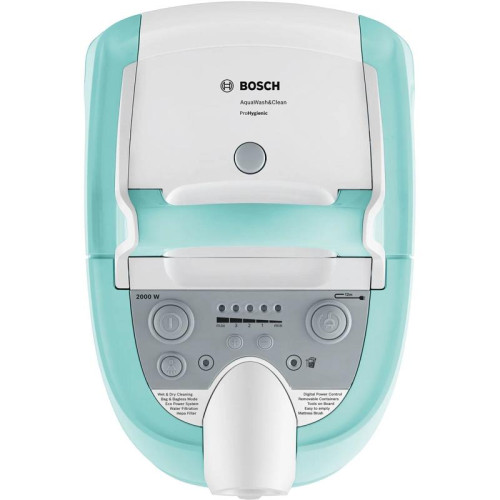 Пылесос моющий/ Пылесос моющий Bosch BWD420HYG 2000Вт бирюзовый/белый