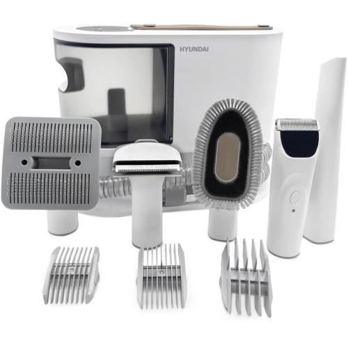 Пылесос/ Пылесос Hyundai HYV-PETPRO1 1800Вт белый/коричневый