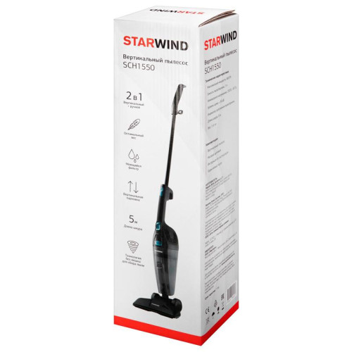 Пылесос ручной/ Пылесос ручной Starwind SCH1550 800Вт черный