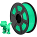 -/ Филамент NVPRINT PLA+ Green для 3D печати диаметр 1.75мм  длина 330 метров  масса 1 кг