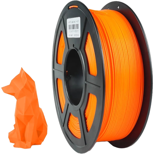 -/ Филамент NVPRINT PLA+ Sunny Orange для 3D печати диаметр 1.75мм  длина 330 метров  масса 1 кг