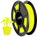 -/ Филамент NVPRINT TPU Yellow для 3D печати диаметр 1.75мм  длина 165 метров  масса 0,5 кг